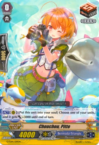 Chouchou, Pitte (G-TD14/019EN) [Debut of the Divas]
