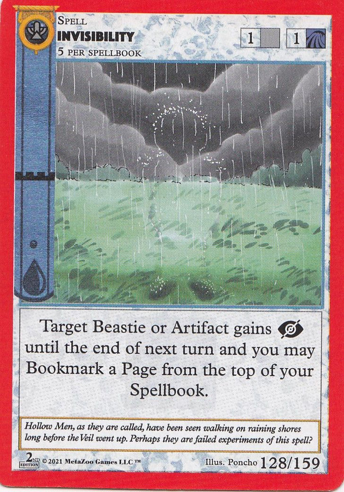 Invisibility [Cryptid Nation: Second Edition]