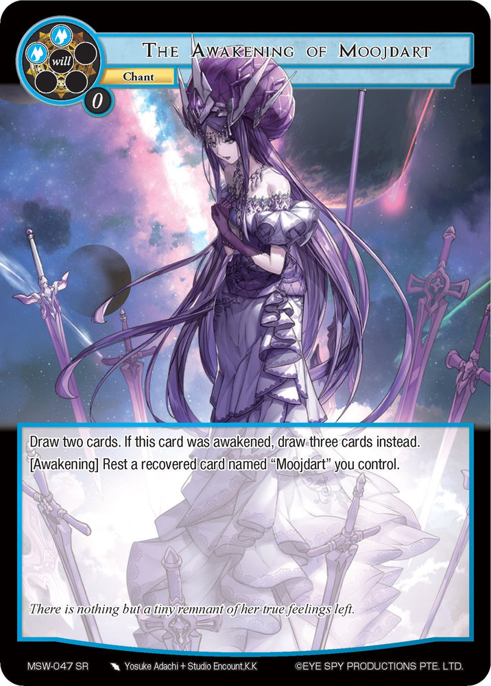The Awakening of Moojdart (MSW-047) [The Magic Stone War - Zero]
